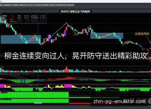 柳金连续变向过人，晃开防守送出精彩助攻